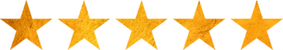 5 gold stars graphic